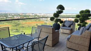 Vista de lujo y terraza increíble!