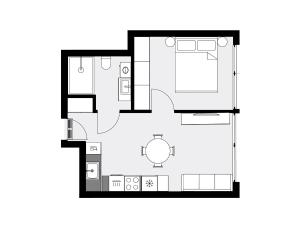 URBAN APARTMENTS Global - 22th Floor No 17 -Free Garage, Self Check-in