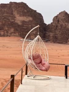 Martian landscape camp