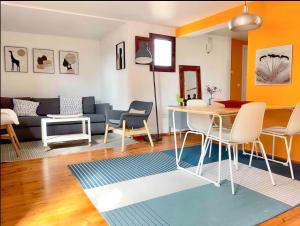 Barcelona Old Town attic near Catalunya square