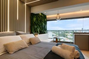 TH5 - Novo Bhaus Thera Ibirapuera - Vista Incrível - Parque Ibirapuera - estacionamento pago no prédio