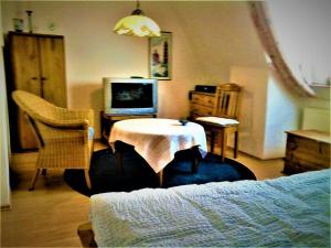 Lagoon on the Wadden See on Wangerooge