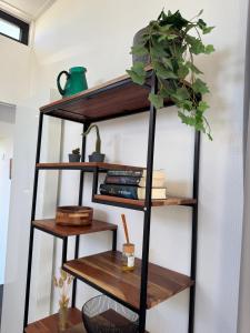 Breskens Chalet Ocean Lodge mit Zaun & Windschutz Nr G127