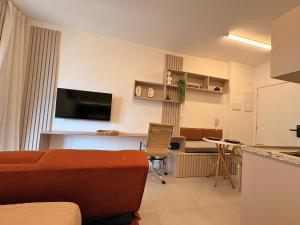 Studio Moderno com Rooftop & Piscina | Entre Vila Madalena e Pompeia