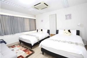 NonNon House 大阪日本橋好立地豊富設備多様間取りグループ向け簡易キッチン付き