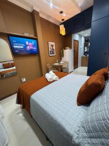 Studio moderno e silencioso l Glória l Perto do metrô