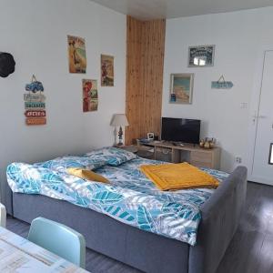 Vue mer à Dieppe, les pieds dans leau