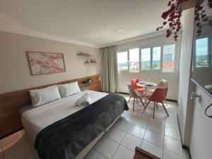 Flat Aconchegante com vista Mar e Morro do Careca