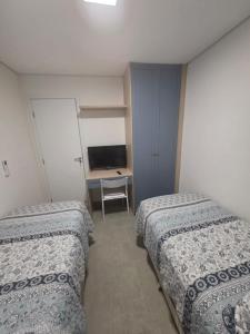 Flat espaçoso no Beach Class Summer para até 8 pessoas