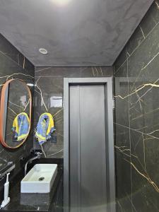 Pé na areia caliente