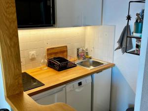 Studio 4 pers à Vallandry, terrasse et ski aux pieds - FR-1-411-1023