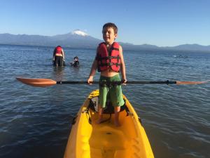 Casa, bosque, vista al volcán, playa privada compartida, 2 familias