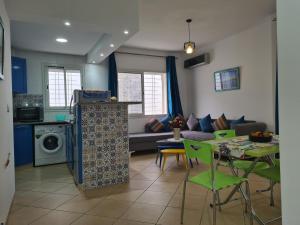 Agréable appartement S plus 1, Résidence Aicha avec piscine