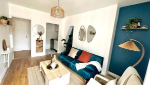 Peaceful haven in Puteaux La Perle Bleue