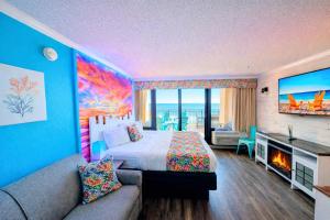 Oceanfront Condo With Oversized Balcony! Sleeps 2 Guests! Caravelle 512