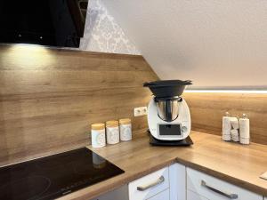 Ferienwohnung Haus Moorblick Garten mit Terrasse Netflix E-Kamin Thermomix