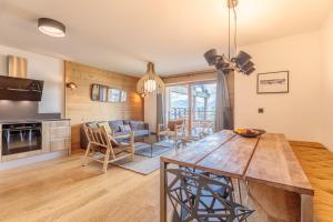 Beautiful apt in LEcrin Arc 1800, 8 people, 3 bedrooms, 80m3, sauna, hammam, gym