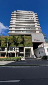 Studio Luxo - WIFI 500MB, Academia, Piscina, Lavadora