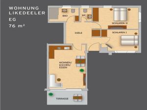 Holiday apartment in Juist with swimming pool