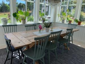 Nybyggt hus i lantlig idyll