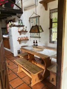 Cabaña del bosque 5 personas equipada totalmente