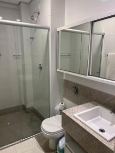 LRFlat 4 - Ótima localização! Flat todo climatizado - Conforto e requinte com portaria 24 horas