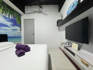B608 - 3 Bedroom City Homestay in Kota Kinabalu Near IMAGO Mall and Airport with Self Check In