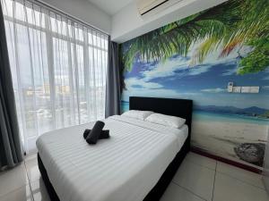 B63A - 3 Bedroom City Apartment in Kota Kinabalu Near IMAGO Mall and Airport with Self Check In