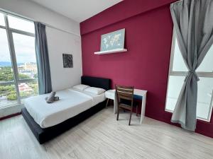 B63A - 3 Bedroom City Apartment in Kota Kinabalu Near IMAGO Mall and Airport with Self Check In