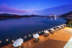麗水 Yeosu K-Park Spa Pension 3つ星 宿泊施設 客室