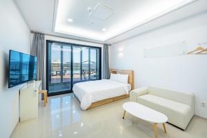 麗水 Yeosu K-Park Spa Pension 3つ星 宿泊施設 スイート