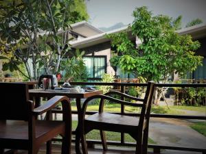 Balcony/terrace, Family House Zen Boutique Resort in Pai