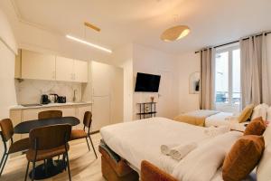 Studio confortable pour 4 au cœur de Paris
