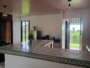 Cabaña cielo celeste