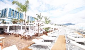 Duplex studio 50 mètres de la plage