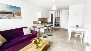 T2 Moderne, Cosy, Terrasse vue Mer & climatisation