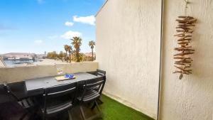 T2 Moderne, Cosy, Terrasse vue Mer & climatisation