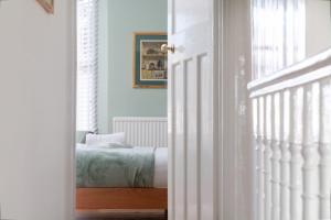 Traditional Bath House Garden with City Views