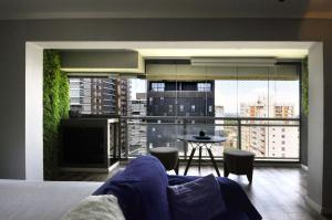 Studio Vila Mada com vista, piscina e metrô do lado