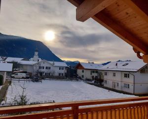 Ferienwohnung im Blockhausstil