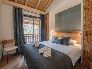 Appartement moderne, 5 chambres, au pied des pistes de Morzine, parking inclus - FR-1-754-109