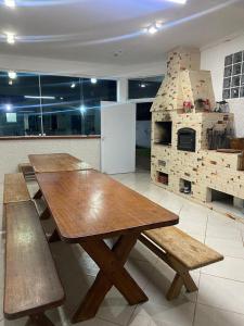 Casa de temporada - Piscina, churrasqueira e localização privilegiada