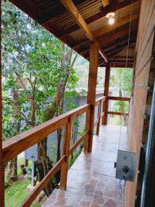 Casa de praia em meio a natureza