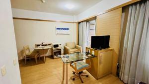 Flat Paulista em Hotel com Varanda Apto 608