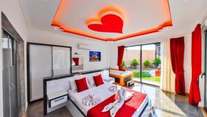 Çavdır 2 bedroom secluded villa with private pool hot tub