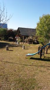 Cabañas atardecer soñado