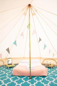 Glamping at Hay Festival