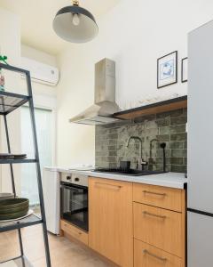 Japandi Style Flat in Thessaloniki City Center