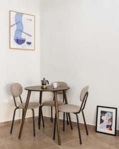 Japandi Style Flat in Thessaloniki City Center