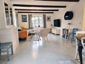 Idyllic Country House Surrounded by Fields